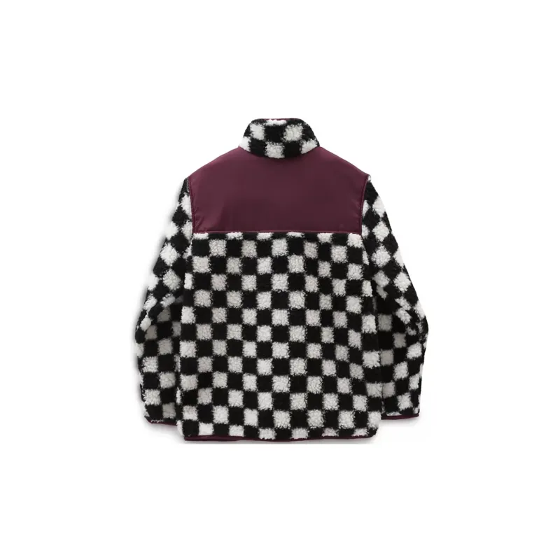 Vans Velvet Jackets Women's Black/White-1