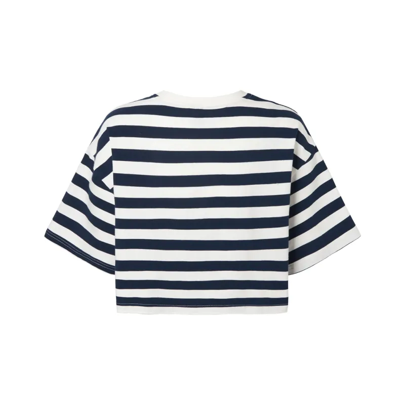 MEETLADY Drop Shoulder Sleeve T Shirt Women's-3