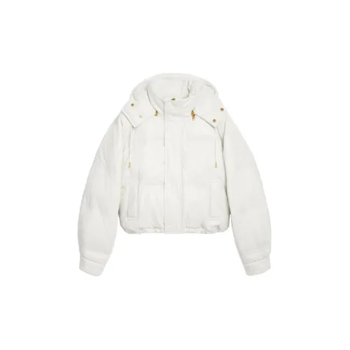 CELINE Cropped Coats Women's White