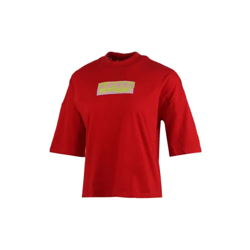 Adidas T-Shirts Women's Red