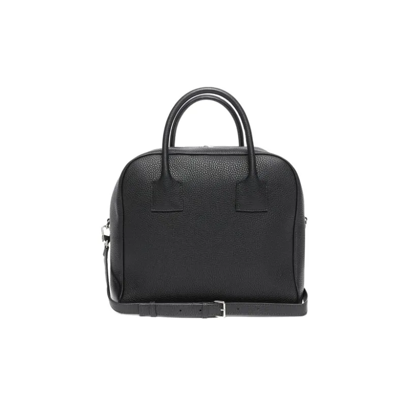 Burberry Cube Calfskin Square Bag, Shoulder Bag, Crossbody Bag, Handbag Medium Size Women's Black-3