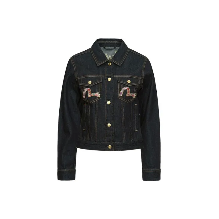 EVISU Denim Jackets Women's Denim Blue-1