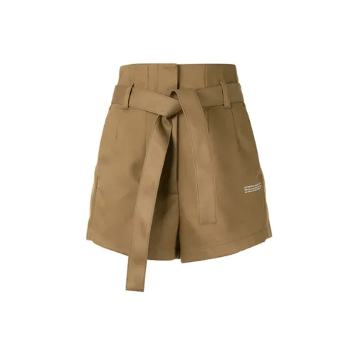 OFF-WHITE FW20 Casual Shorts Women's Brown