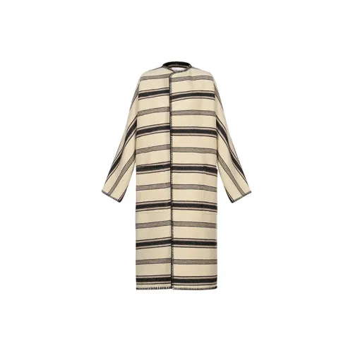 CELINE Coats Women's Vanilla