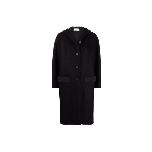 HARRIS WHARF LONDON Coats Women's Black