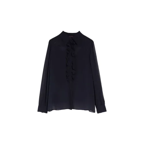 MaxMara Studio Shirts Women's Midnight Blue