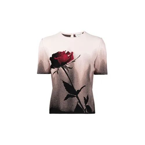 Alexander McQueen Crop Tops Women's Pink