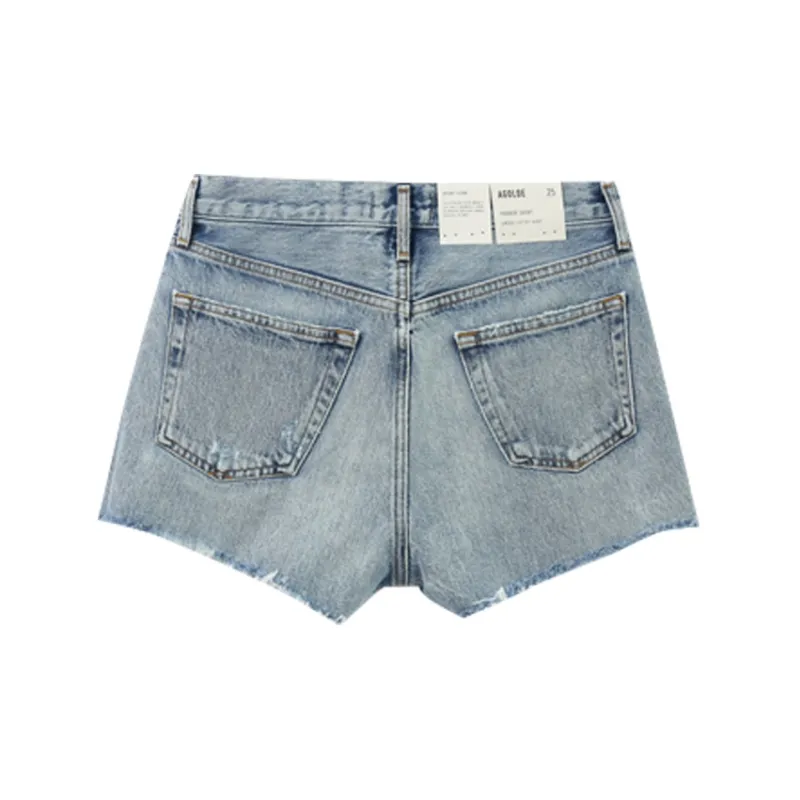 AGOLDE V waist Mini Skirt-1