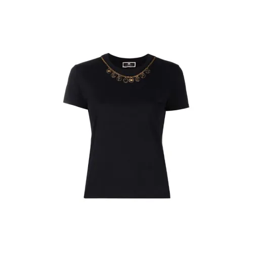 Elisabetta Franchi T-Shirts Women's Black