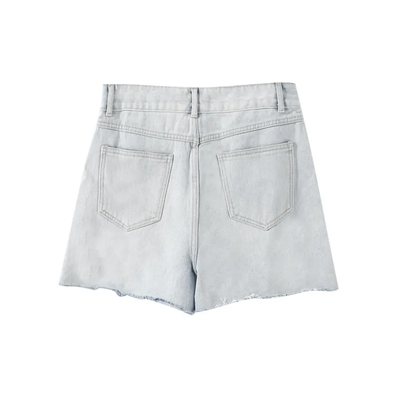 YUMOMO STAR Denim Shorts Women's-1