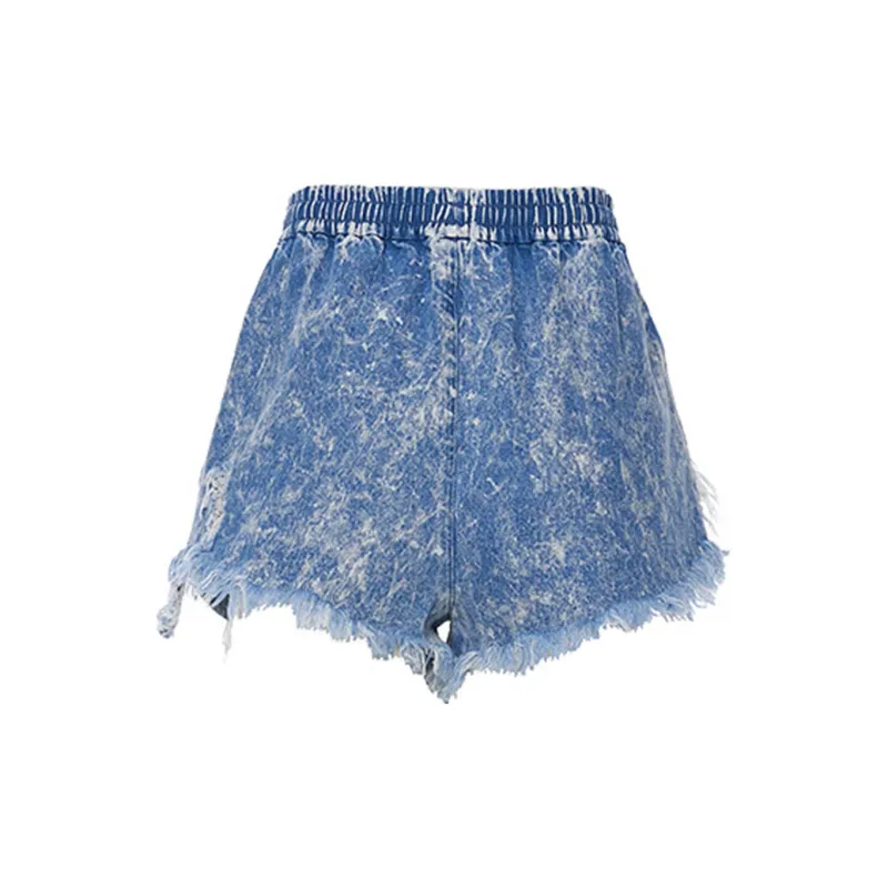 Laurence & Chico Denim Shorts Women's Light Blue-1