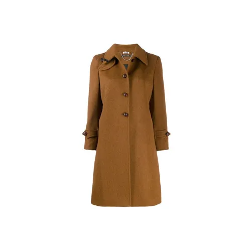 MIU MIU Coats Women's Brown