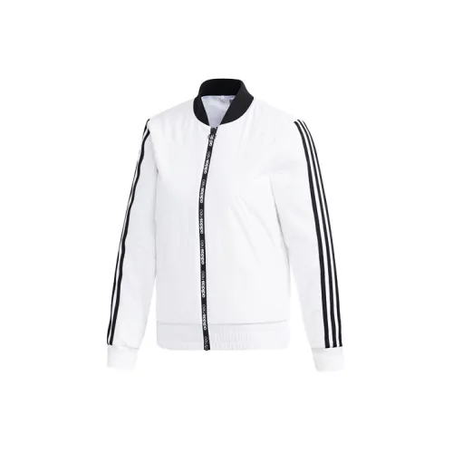 Adidas Neo Cropped Coats Women's White