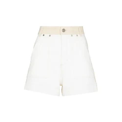 Chloé Denim Shorts Women's White