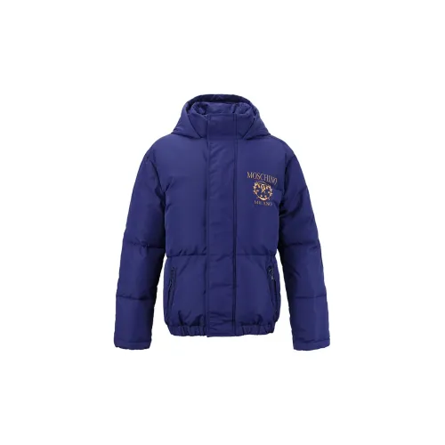 MOSCHINO Puffer Jackets Women's Blue