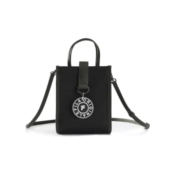 FILA Polyester Crossbody One Shoulder Handbag Regular Women's Jet Black