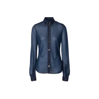 Burberry Shirts Women's Blue