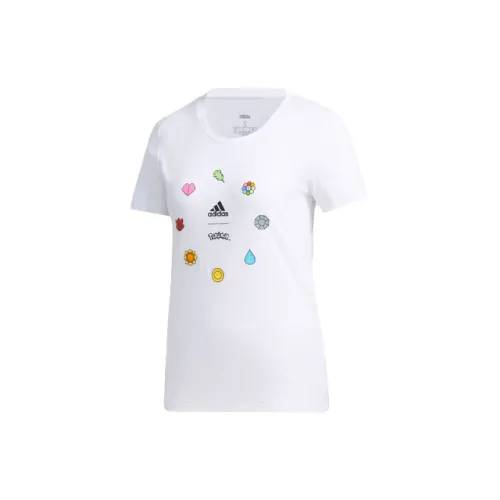 Pokemon X Adidas T-Shirts Women's White