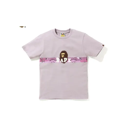 A BATHING APE Ape Head Series T-Shirts Women's