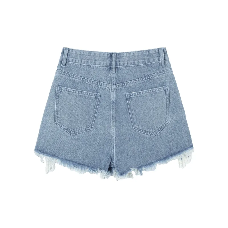 MEETLADY Denim Shorts Women's-1