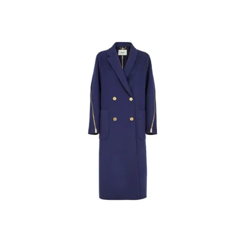 FENDI Coats Women's Blue