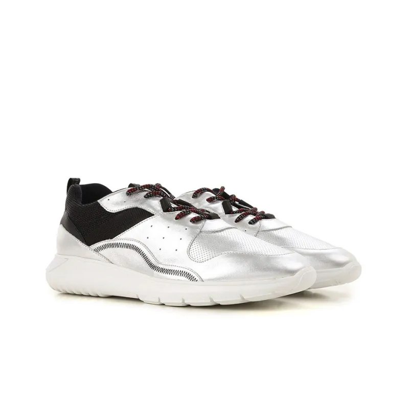HOGAN Interactive³ Casual Shoes Men's Silver-2