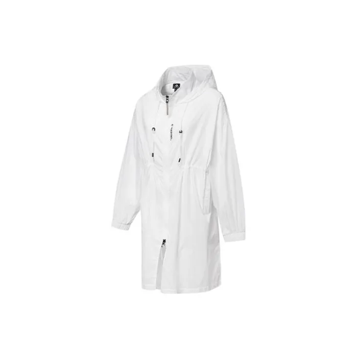 Converse Trench Coat Women's White-2