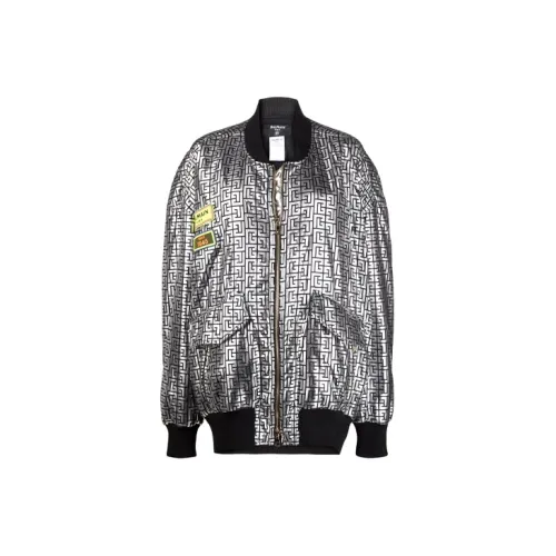 BALMAIN Jackets Women's Silver