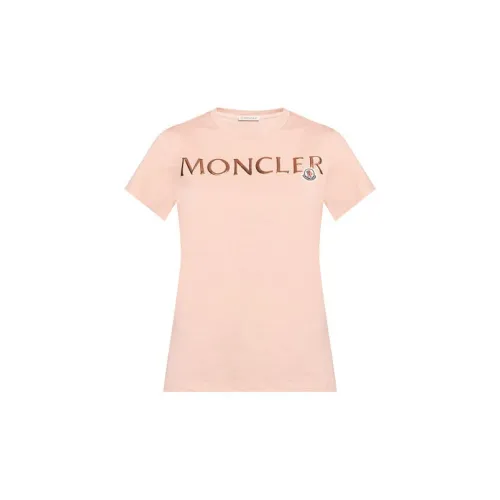 Moncler T-Shirts Women's Pink