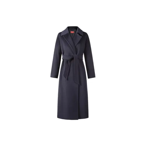 MaxMara Studio Coats Women's Black