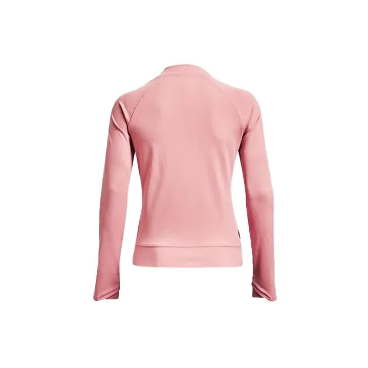 Under Armour Raglan Sleeve T Shirt Women's Pink-1