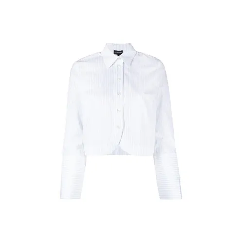 EMPORIO ARMANI Crop Tops Women's White