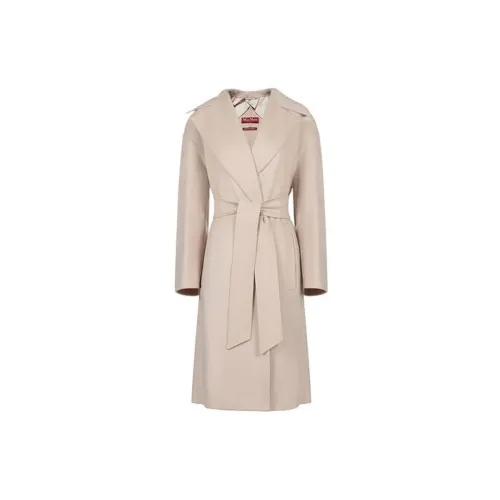 MaxMara Velvet Jackets Women's Beige