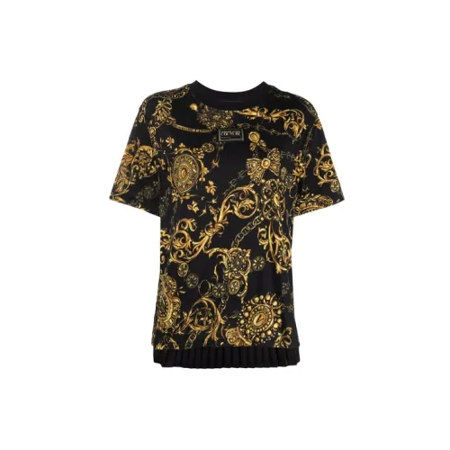 VERSACE JEANS COUTURE T-Shirts Women's Black