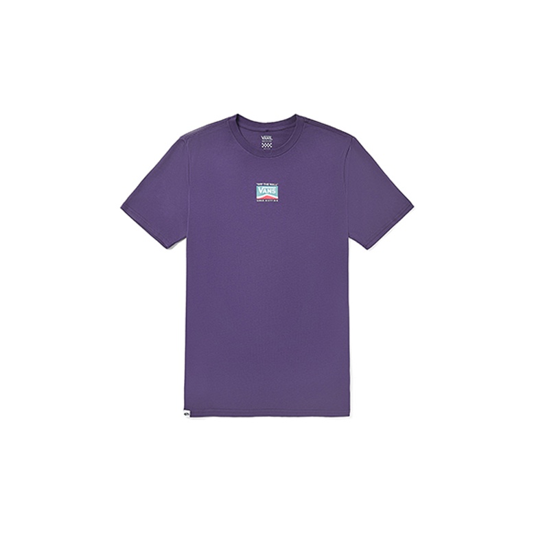 Purple and white vans shirt on sale