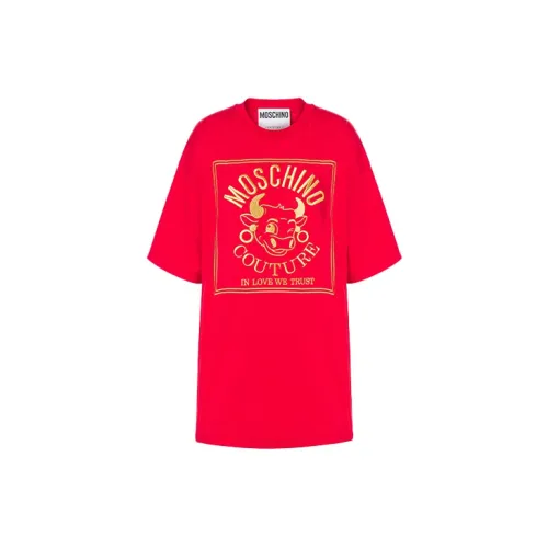 MOSCHINO T-Shirts Women's Red