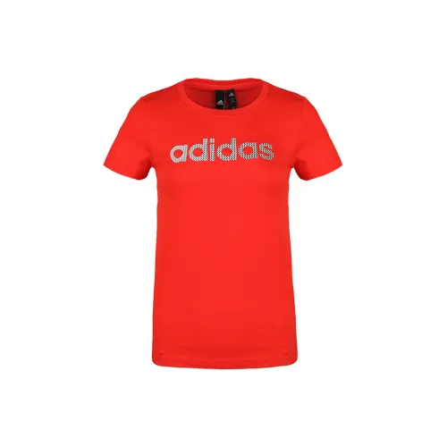 Adidas T-Shirts Women's Red