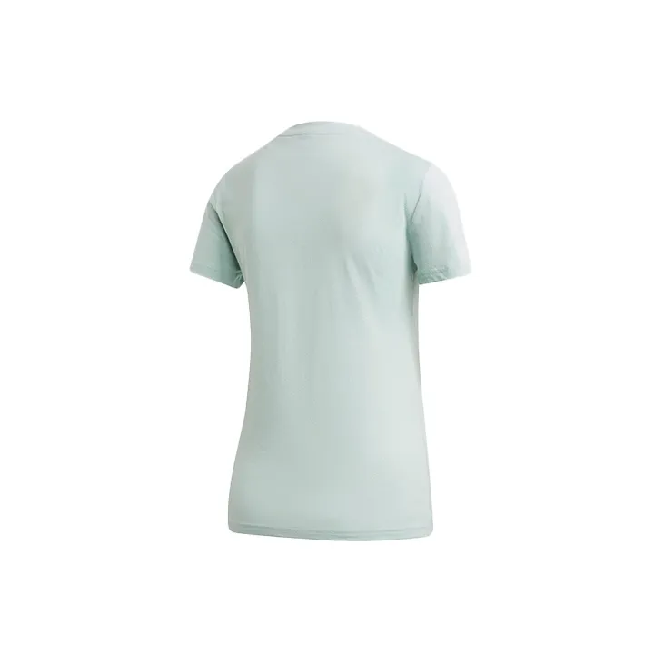 Adidas T Shirt Women's Light Green-1