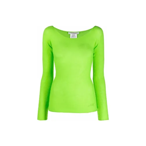 PHILOSOPHY DI LORENZO SERAFINI Cashmere Sweaters Women's Neon Green