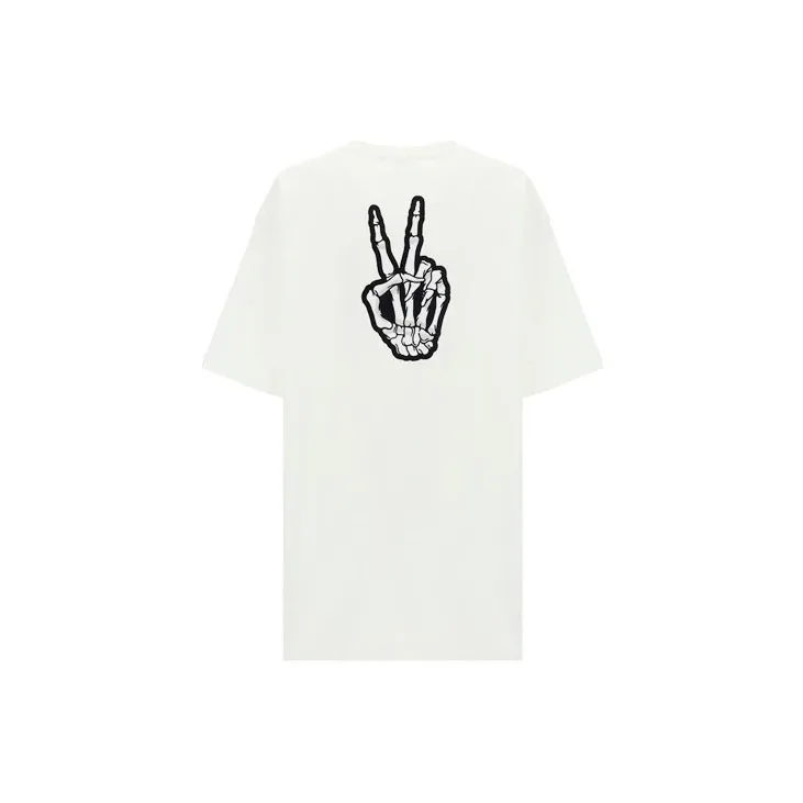 Balenciaga T Shirt Loose Fit Style Women's White-1