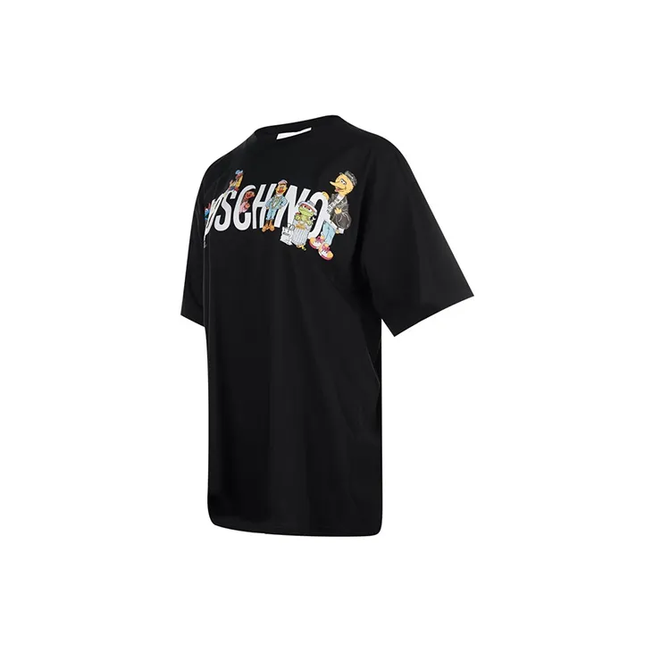 MOSCHINO x SESAME STREET T Shirt Women's Black-3