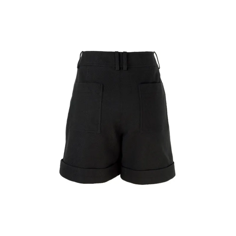 BALMAIN High waisted Tailored Shorts-1