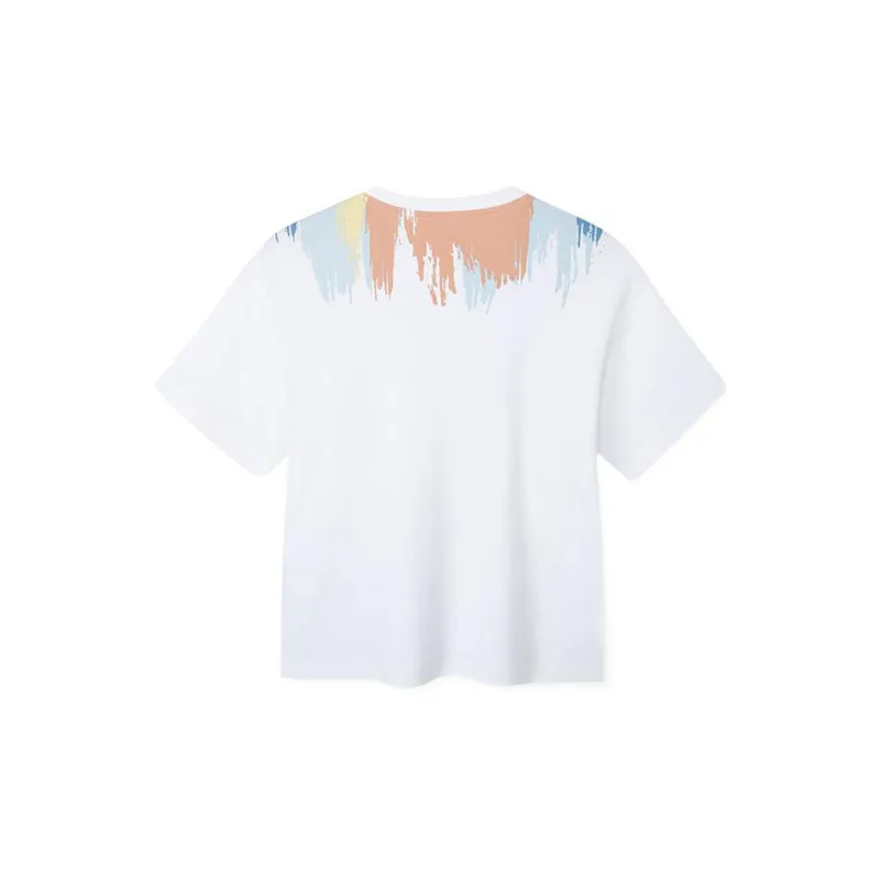 Anta T Shirt Women's Snowflake White-1