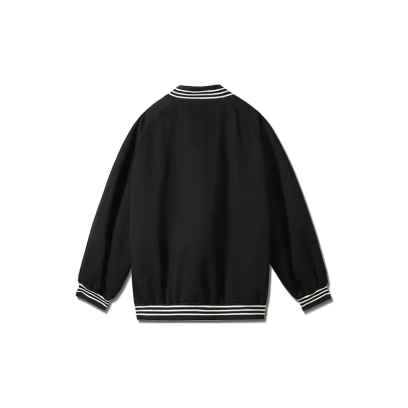 MITUAN Baseball Jacket Women's Black-1