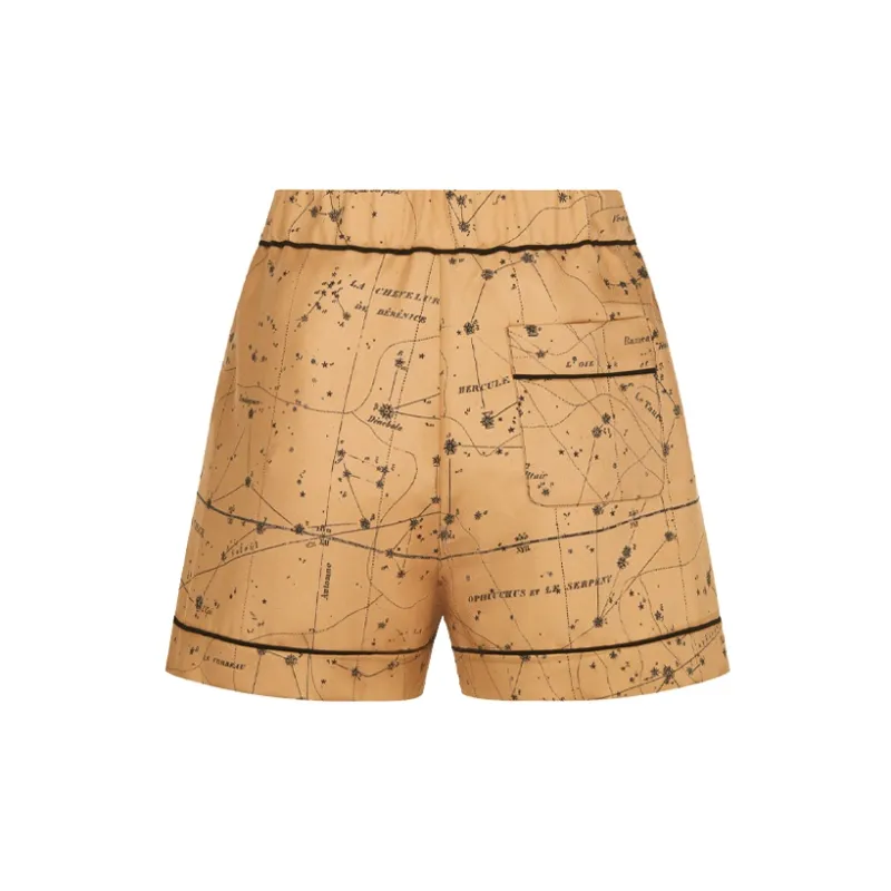 DIOR Quarterly New Products Casual Shorts Women's Yellow-1
