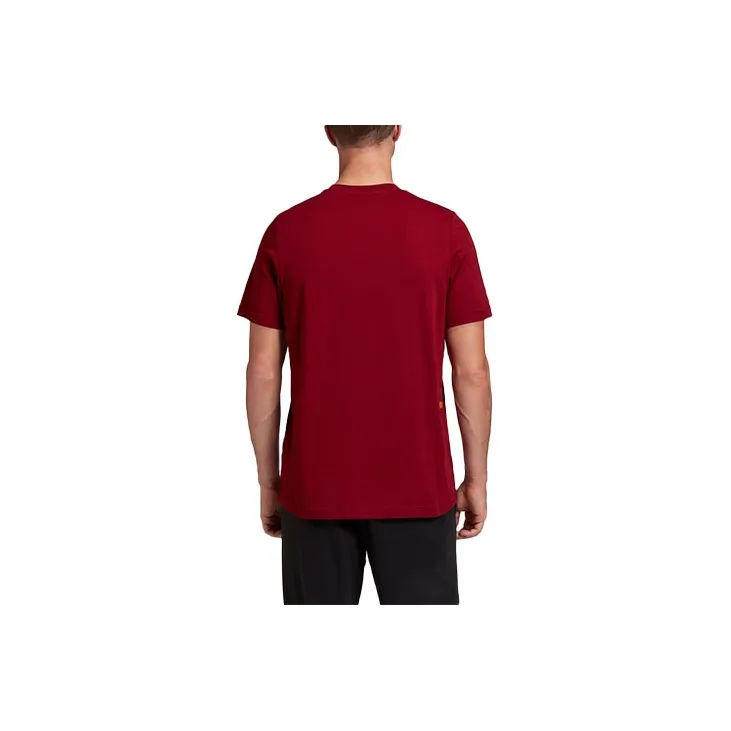 Adidas T Shirts Men Berry Red-1