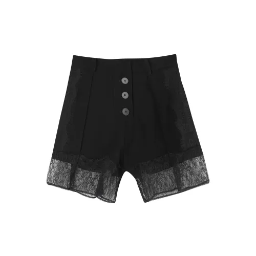 BIENKIMIIYE Casual Shorts Women's Black