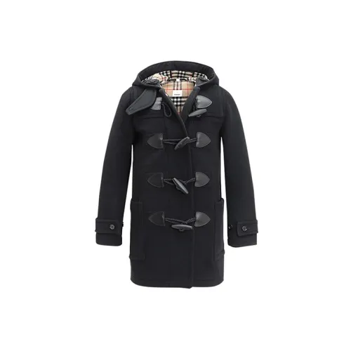 Burberry Velvet Jackets Women's Black