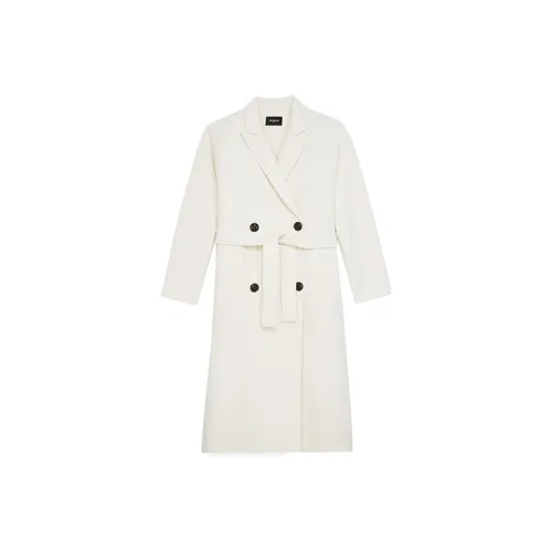 THE KOOPLES Coats Women's White