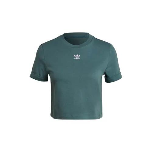 Adidas Originals Crop Tops Women's Green